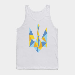 Ukraine Geometry Trident Tank Top